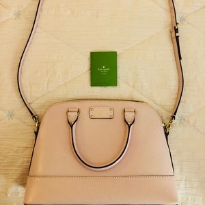Light pink Kate Spade Cedar Street hand bag